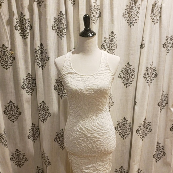 White forever 21 bandage dress small - Picture 3 of 3